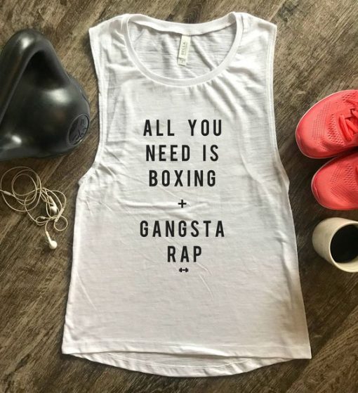 All You Need is Boxing Tank Top EC01