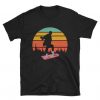 BTTF Retro Sun Hoverboard T-Shirt AD01