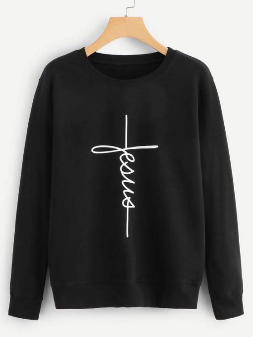 Black Jesus Sweatshirt AD01