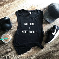 Caffeine and Kettlebells Tank Top EC01