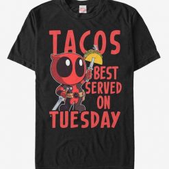 Deadpool Taco Tuesday T-Shirt AD01