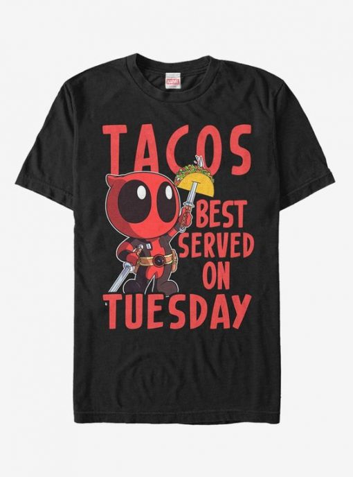 Deadpool Taco Tuesday T-Shirt AD01