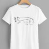Dog Print Tee T-Shirt AD01