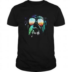 English Bulldog Neon T-Shirt AD01