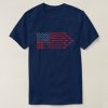 Fighter Jet American Flag T-Shirt AD01