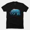Fishing bear by the mountain T-Shirt EC01