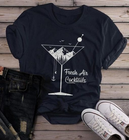 Fresh Air Cocktails T-Shirt AD01