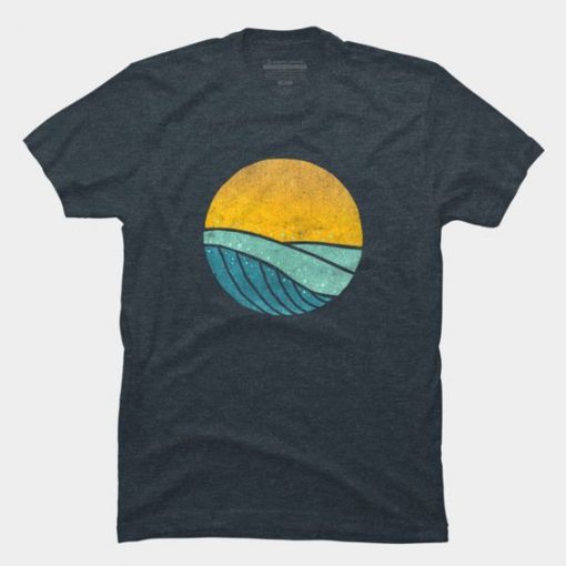 Full moon tides T-Shirt EC01