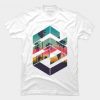 Geometric Sunset beach T-Shirt EC01