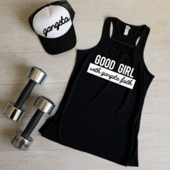 Good Girl With Gangsta Faith Tank Top EC01