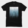 Grunge Dripping Turquoise Misty Forest T-Shirt EC01
