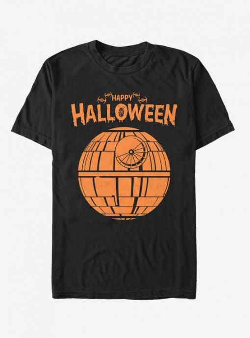 Halloween Death Star T-Shirt AD01