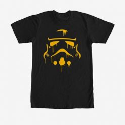 Halloween Dripping Stormtrooper Helmet T-Shirt EC01