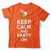 Halloween Party On T-Shirt AD01