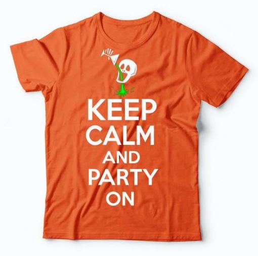 Halloween Party On T-Shirt AD01