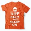 Halloween Scary On T-Shirt AD01