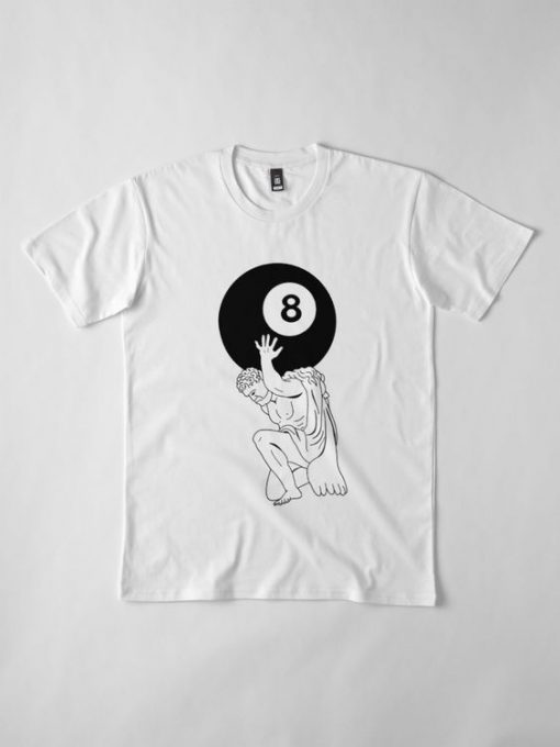 Hercules And 8 Ball Pool T-Shirt AD01