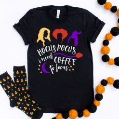 I Need Coffee to Focus T-Shirt SN01