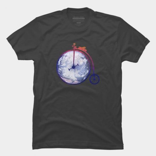 I want to ride my bicycle everywhere i want Tshirt EC01