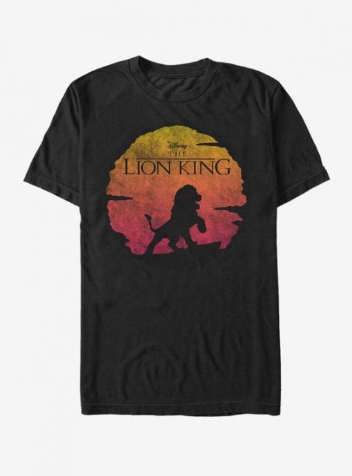 Lion King Sunset Pose T-Shirt AD01