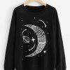 Moon And Star Sweatshirt AD01