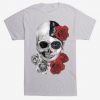 Muertos Two Face Skull T-Shirt AD01