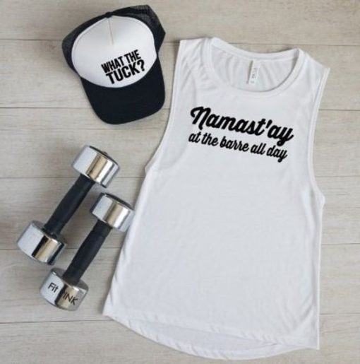 Namastay At The Barre All Day Tank Top EC01