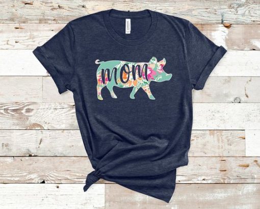 Pig Mom T-Shirt AD01
