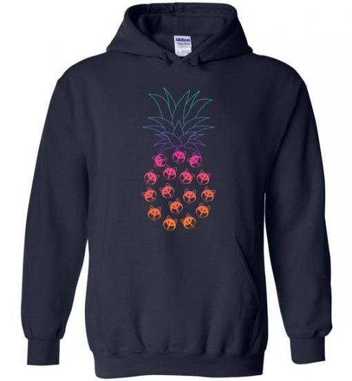 Pineapple Design Hoodie EL01