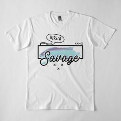 Savage Hipster T-Shirt AD01