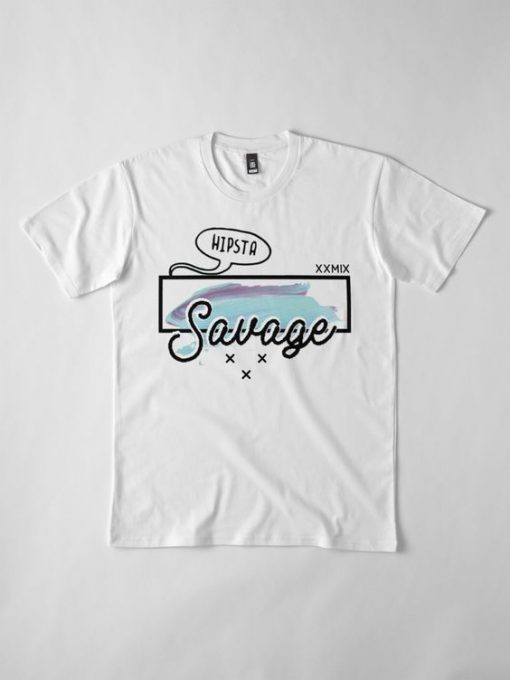 Savage Hipster T-Shirt AD01