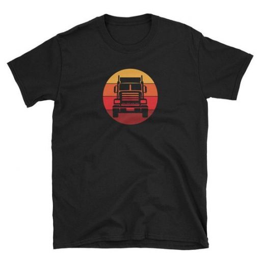 Semi Truck Trailer T-Shirt AD01