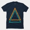 Shop geometric Triangle Tshirt EC01
