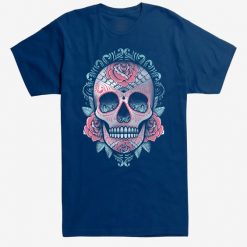 Sugar Skull Rose T-Shirt AD01