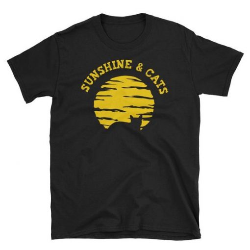 Sunshine And Cats T-Shirt AD01