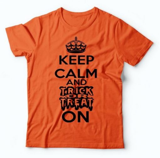 Trick Or Treat On T-Shirt AD01