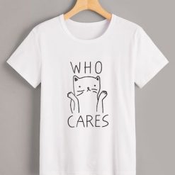Who Cares T-Shirt AD01