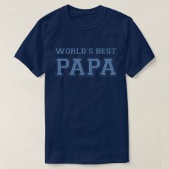 World Best Papa T-Shirt AD01