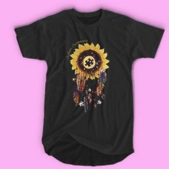sunflower dream catcher T-Shirt EC01