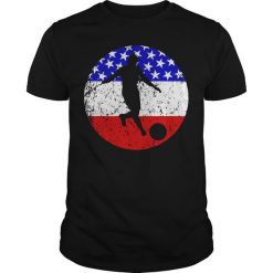 American Flag Kickball T-Shirt EL01