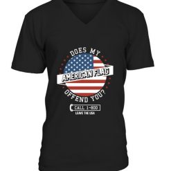 American Flag Offend You T-Shirt EL01
