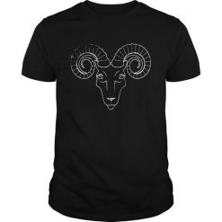 Aries Silhouette Horoscope T- shirt FD01
