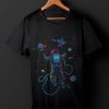 Astronaut t-shirt illustration EC01