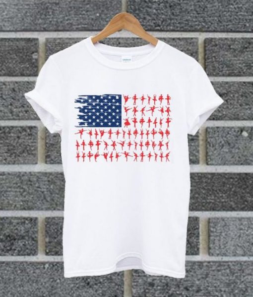 Ballet Dancer American T-Shirt EL01