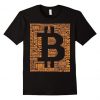 Bitcoin Crypto Logo 2018 T-shirt FD01