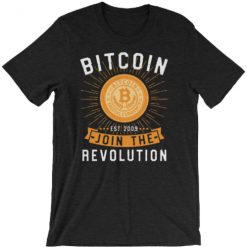 Bitcoin Join the Revolution T-Shirt GT01