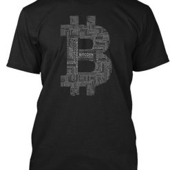 Bitcoin Logo Free World T-shirt FD01