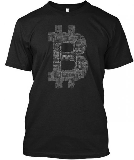 Bitcoin Logo Free World T-shirt FD01