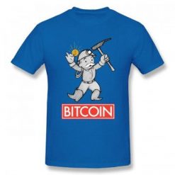Bitcoin Mining Miner Man T-shirt FD01
