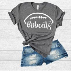 Bobcats Football T-Shirt AD01